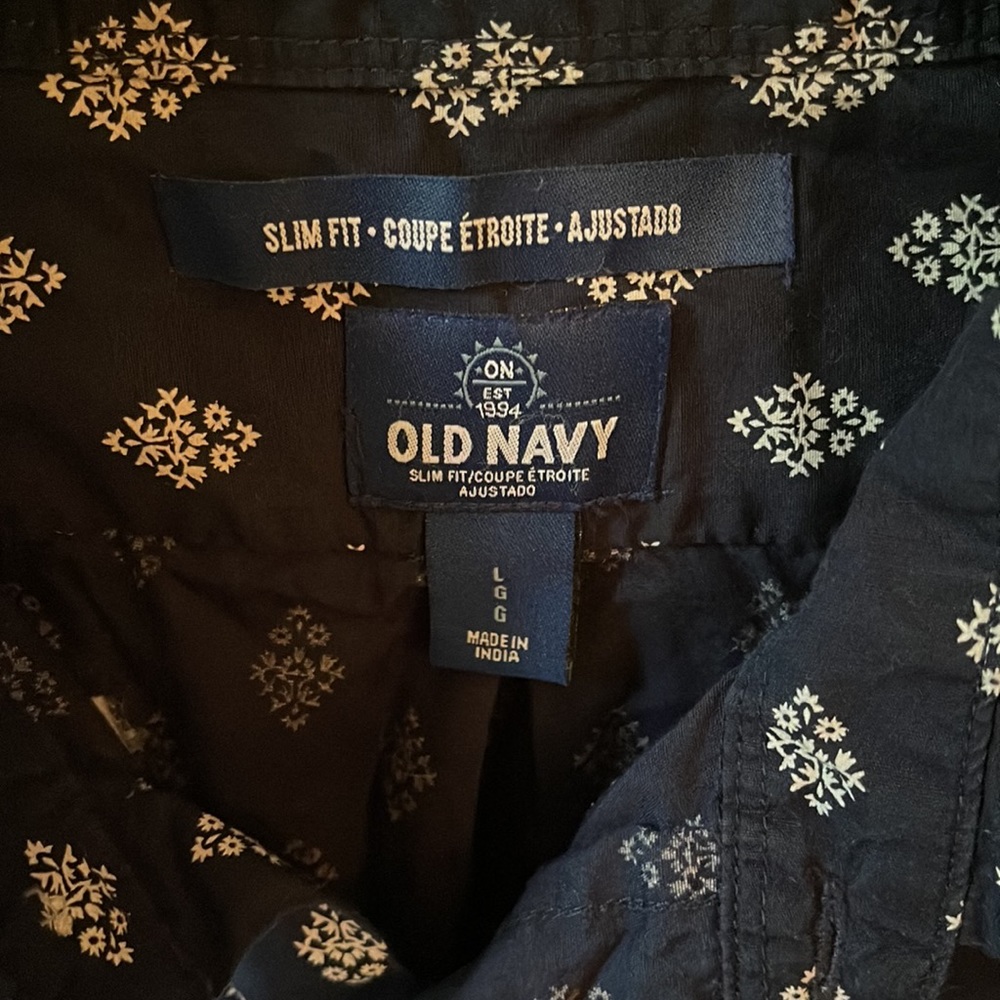 Old Navy, Men’s Shirt, Size L - Picture 2 of 5